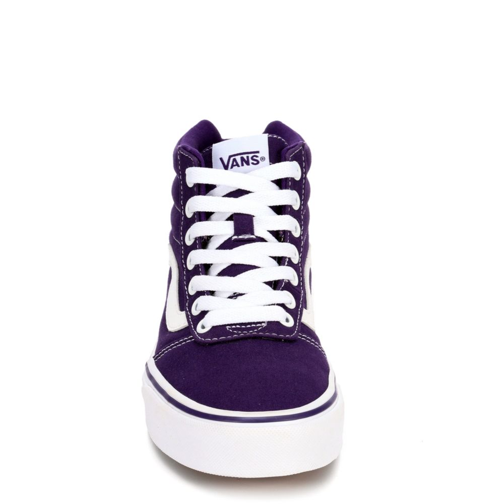 purple vans with straps