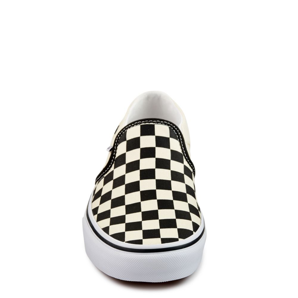 checkered vans slippers