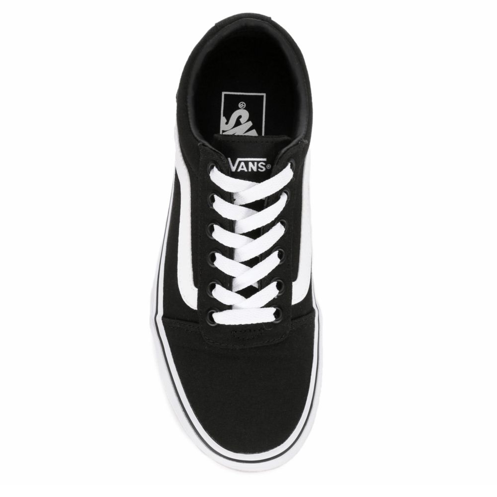 vans ward low black