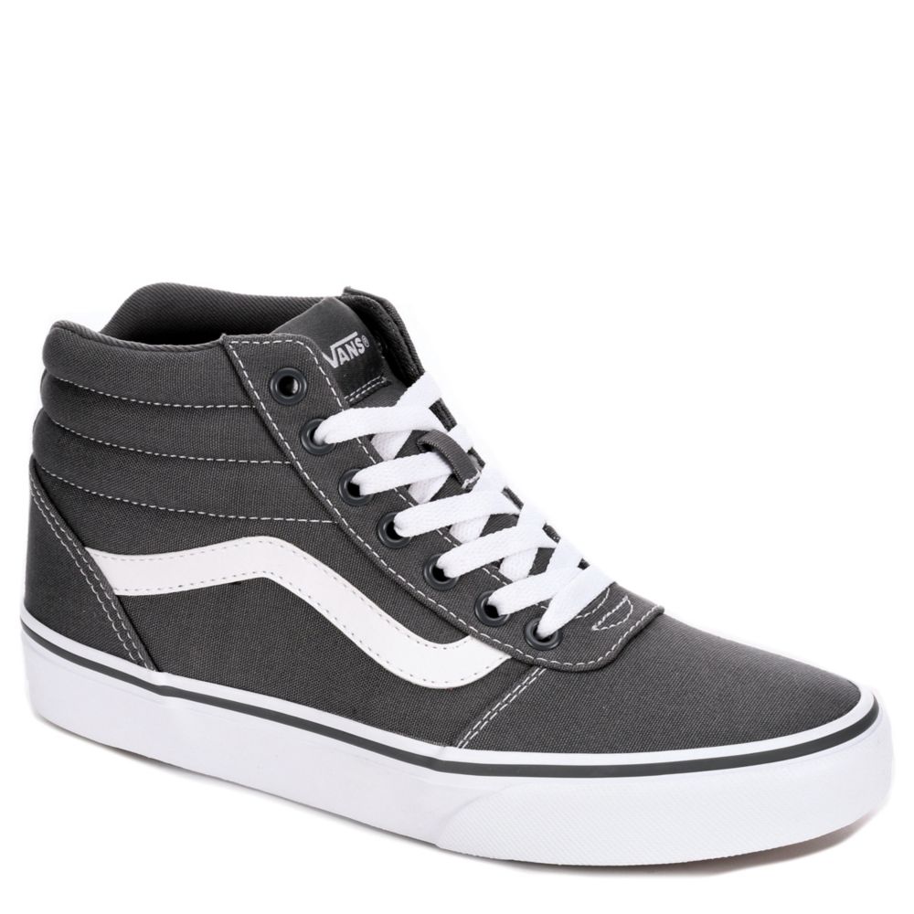 Grey Vans Ward Women's High Top Sneakers | Rack Room Shoes