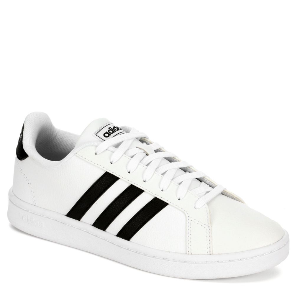 White & Black adidas Grand Court Women's Sneakers | Rack Room Shoes