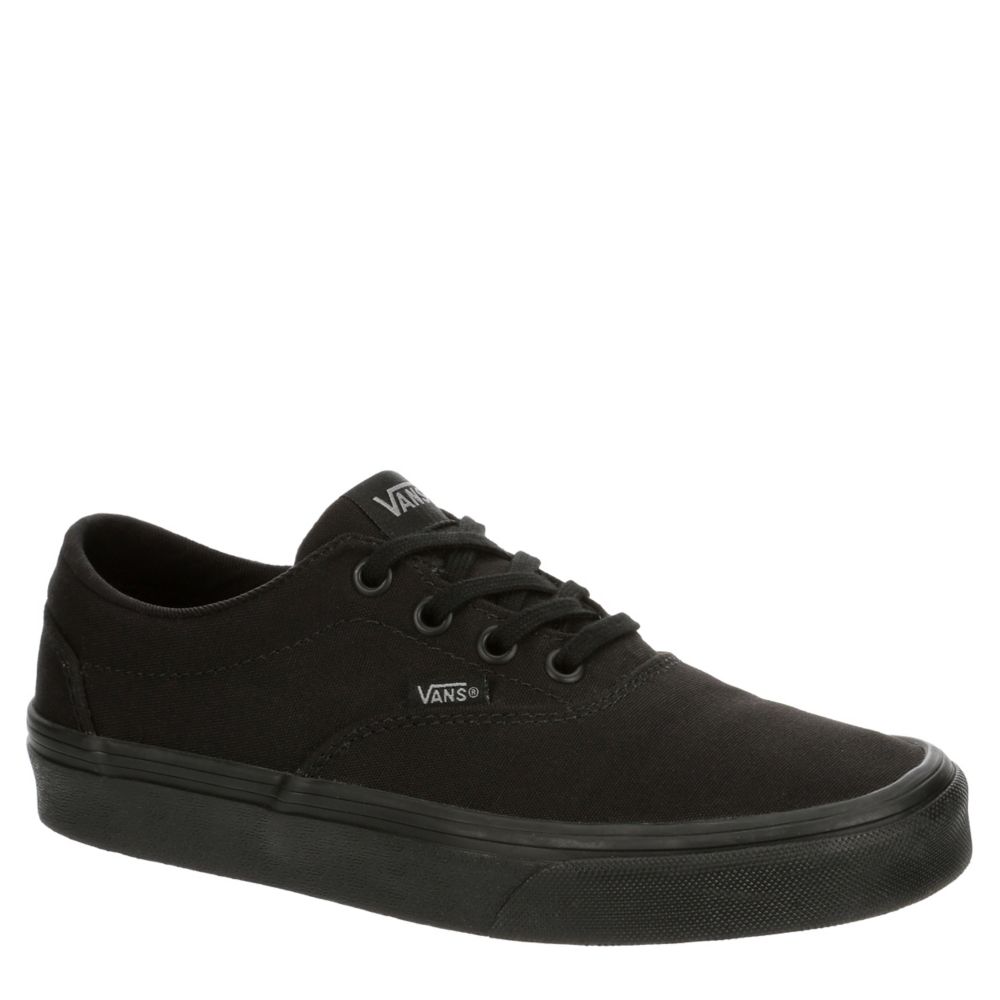 all black womans vans