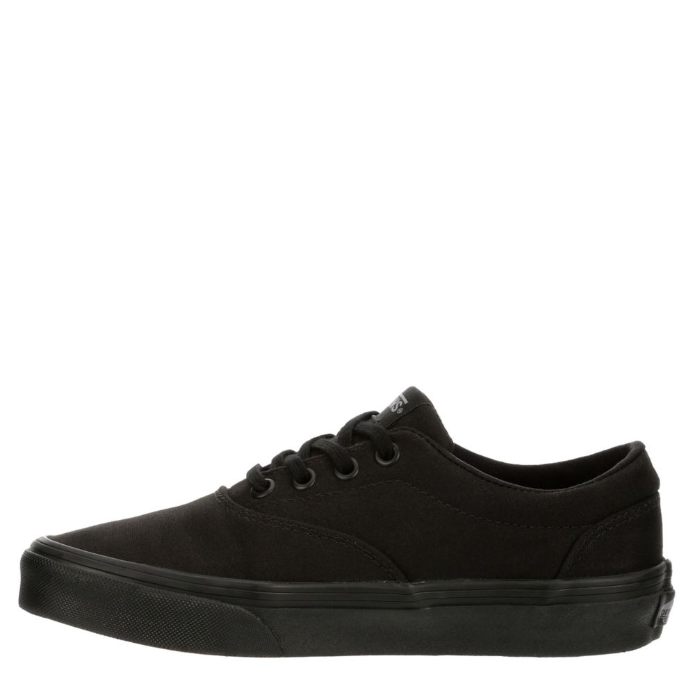 black low top vans womens