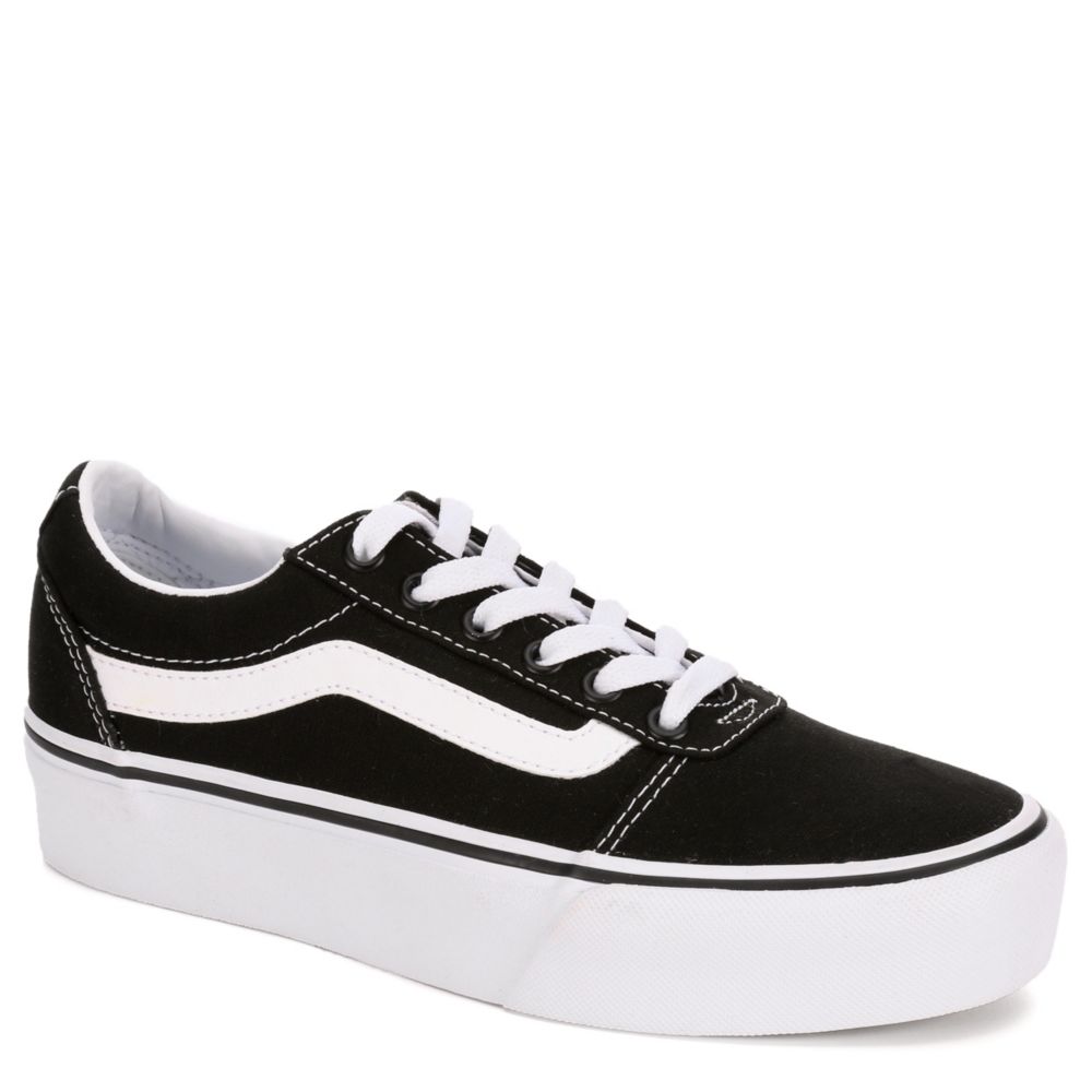 black vans pumps