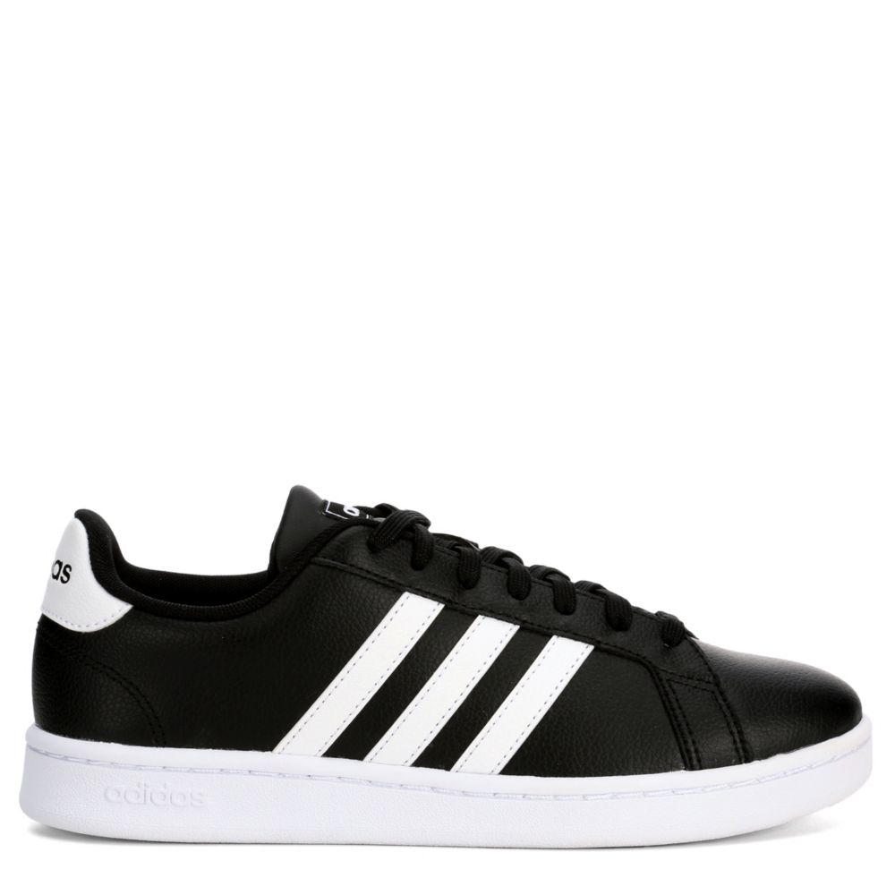 adidas court shoes black