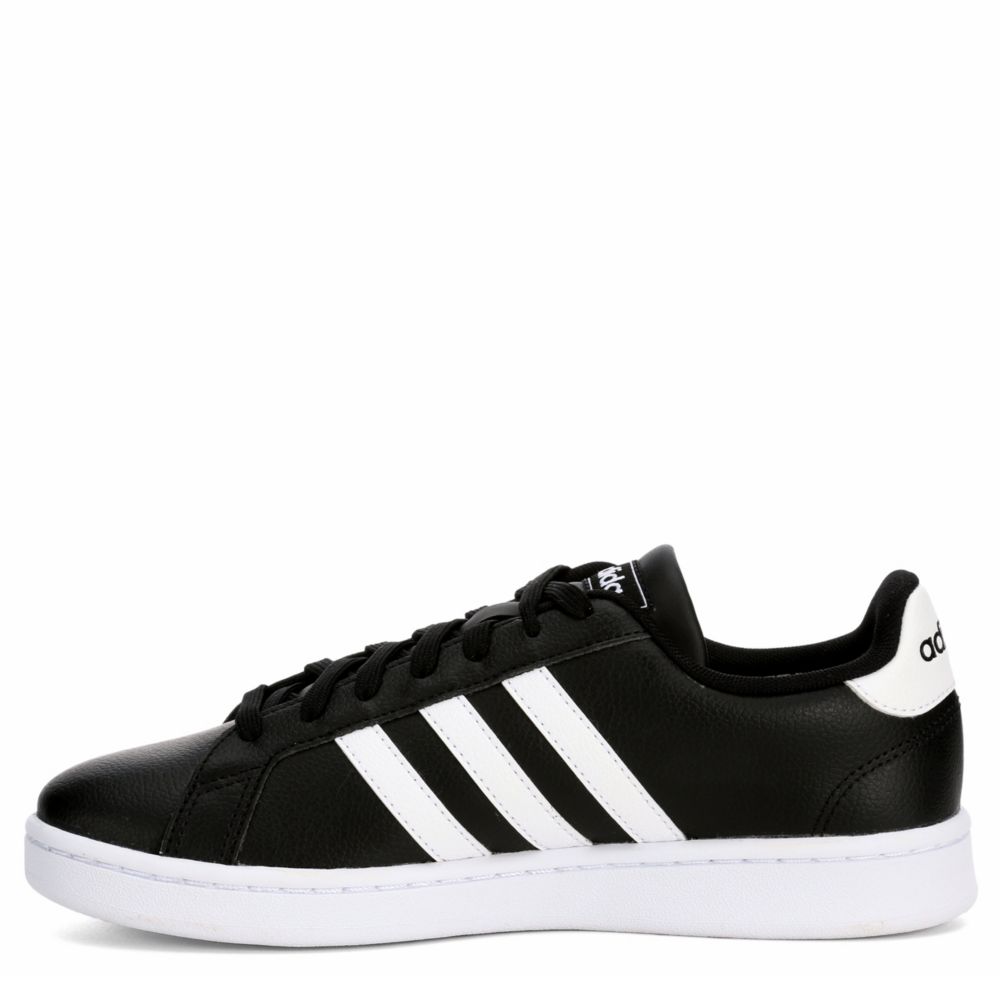 adidas grand court black and gold