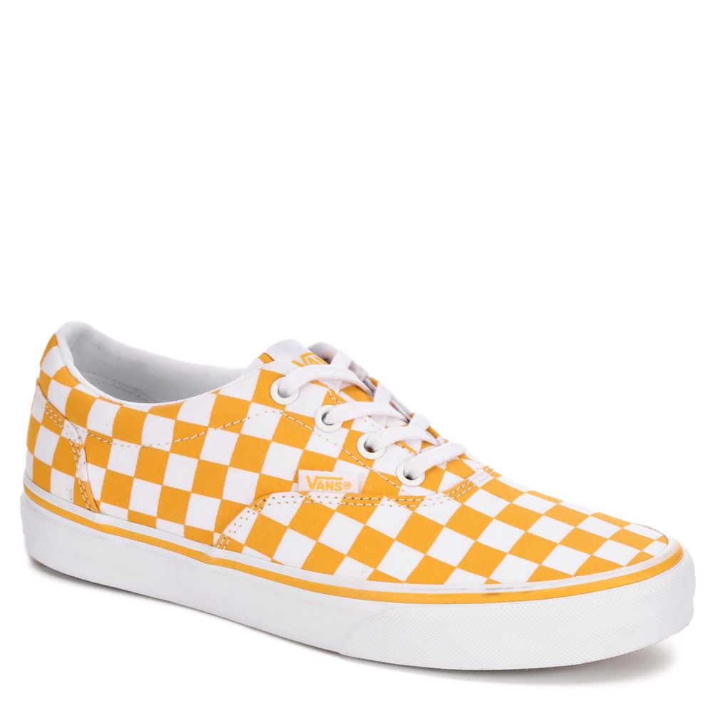 womens yellow high top vans