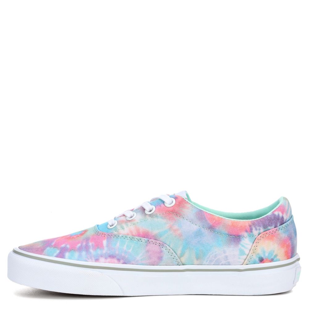 vans doheny women's skate shoes tie dye