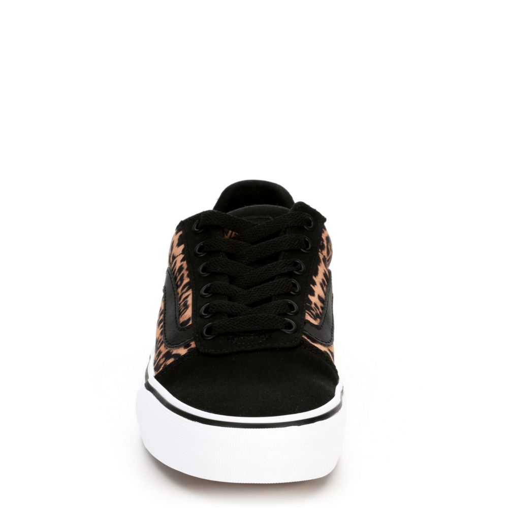 vans ward platform sneaker leopard