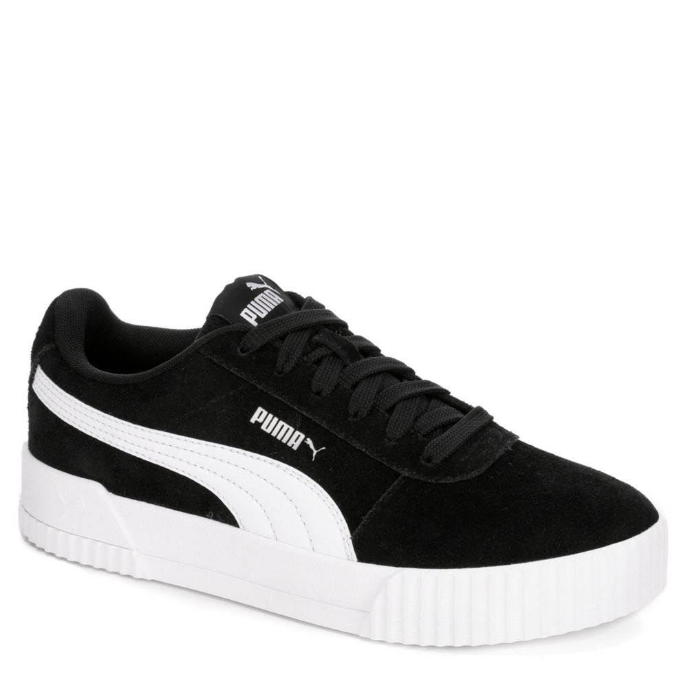 black puma sneakers