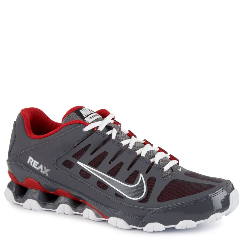 Nike reax red and black best sale