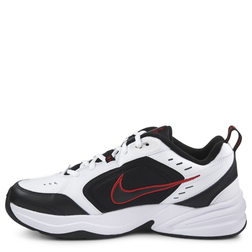 Nike air monarch 2024 noir et rouge