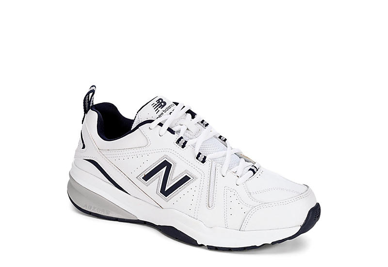 WHITE NEW BALANCE Mens 608 V5 Walking Shoe