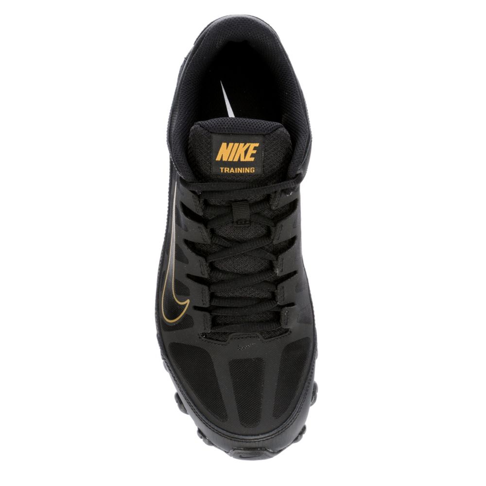 Nike reax black and gold hotsell