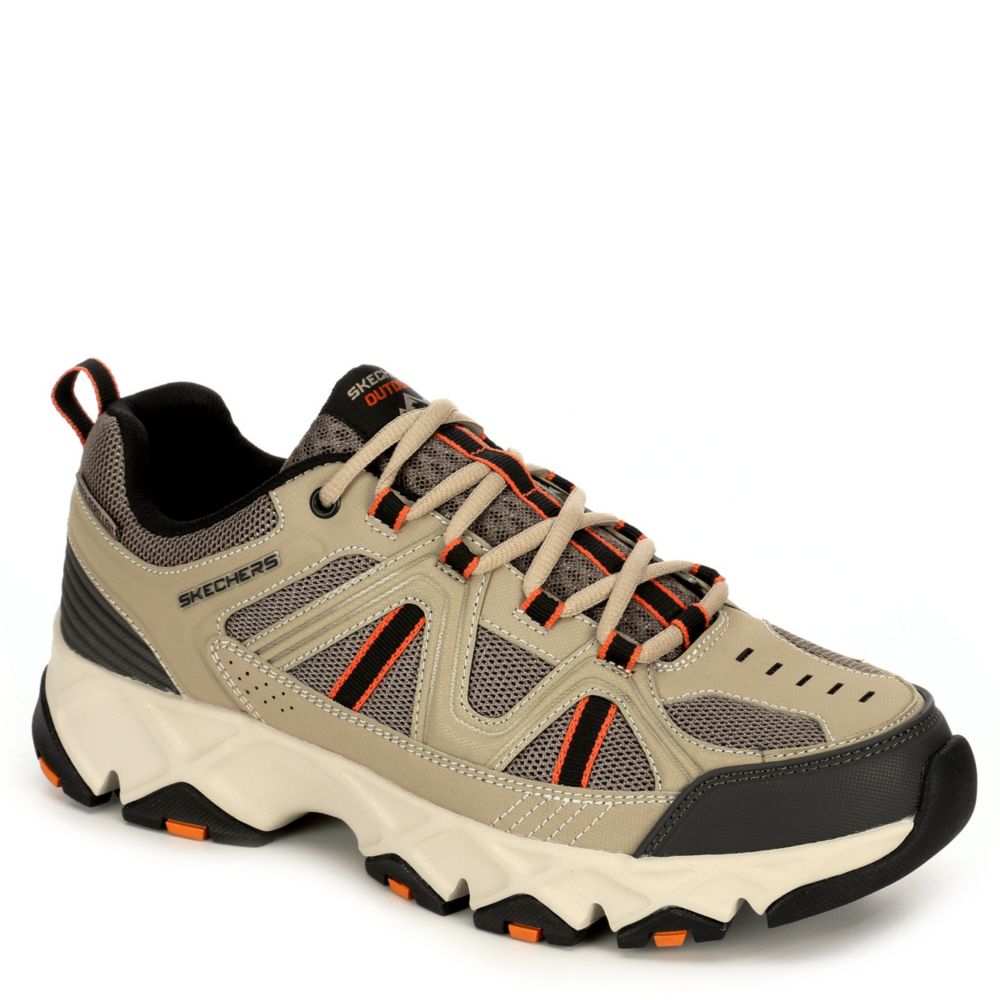 Tan Skechers Mens Crossbar | Mens 