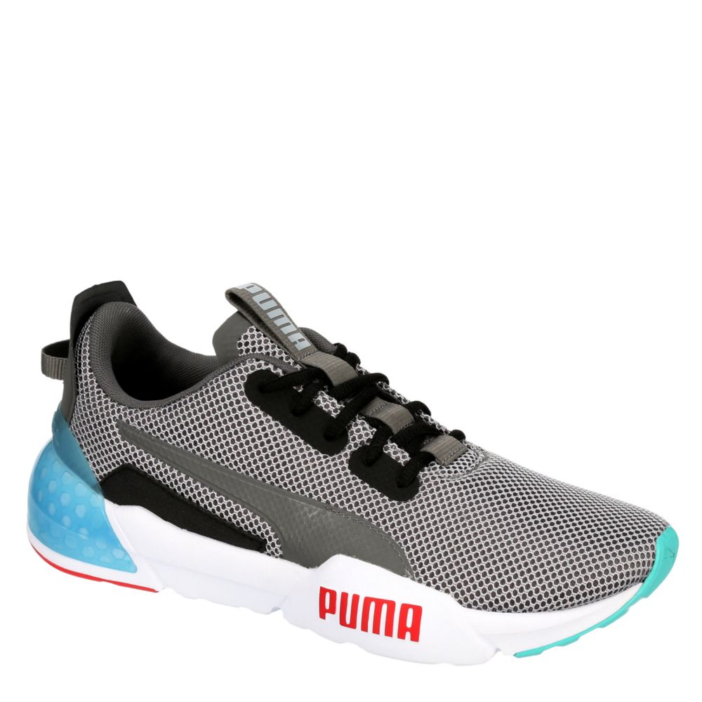 puma grey sneakers