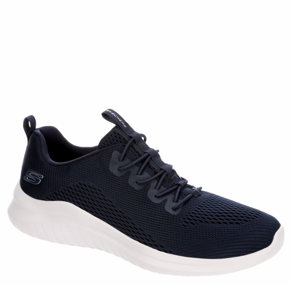 skechers ultra flex mens silver