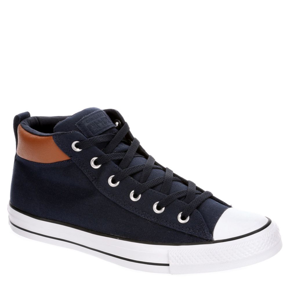 Navy Converse Mens Street Mid Space Explorer Athletic Rack Room Shoes
