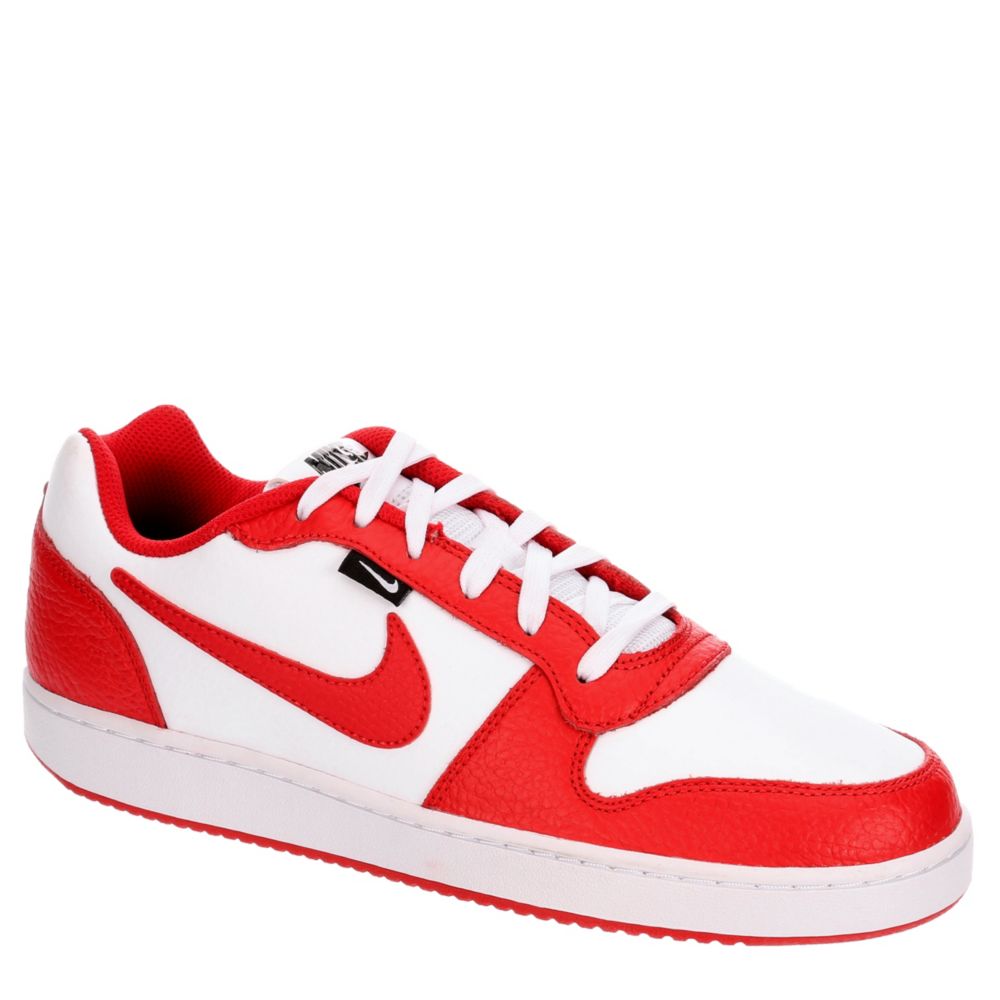 nike red white shoes