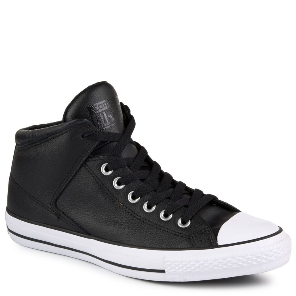 Black Converse Mens Chuck Taylor All Star High Street High | Athletic |  Rack Room Shoes