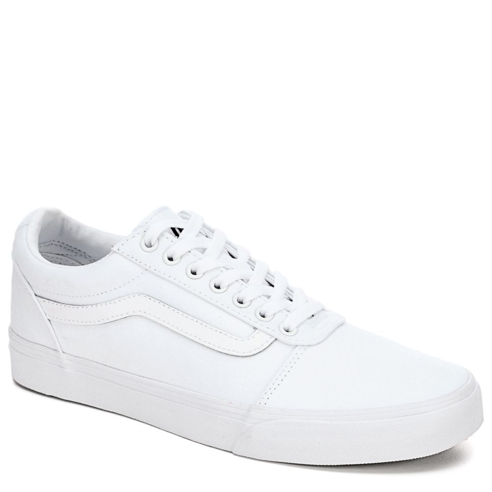 White Vans Mens Ward Sneaker | Athletic Rack Room Shoes