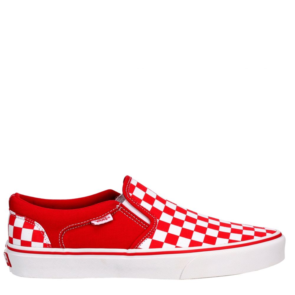 vans asher red