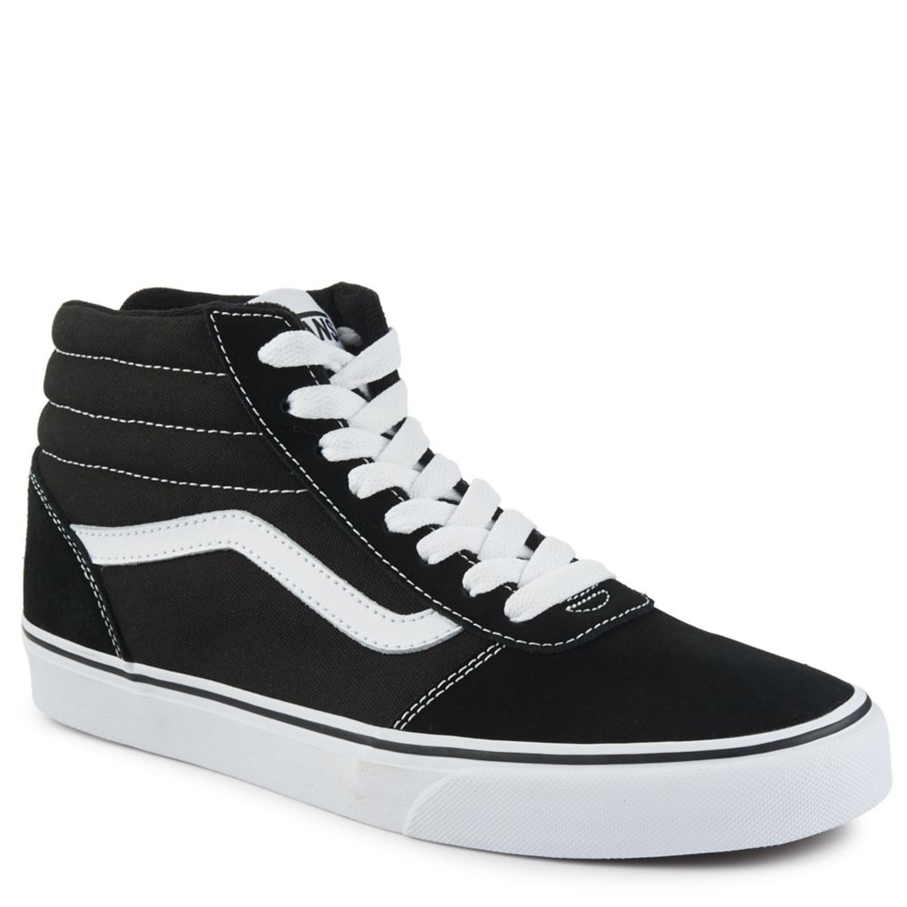 Black Vans Mens Vans Ward Hi | Athletic | Rack Room Shoes