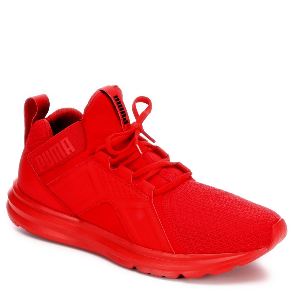 puma red sneakers mens