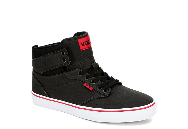 vans atwood black leather mens vans atwood black leather mens