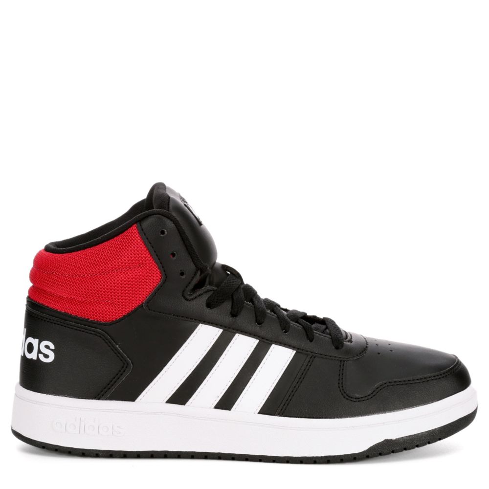 Black adidas Hoops Mid 2.0 Mens Basketball Shoe | Rack Room Shoes