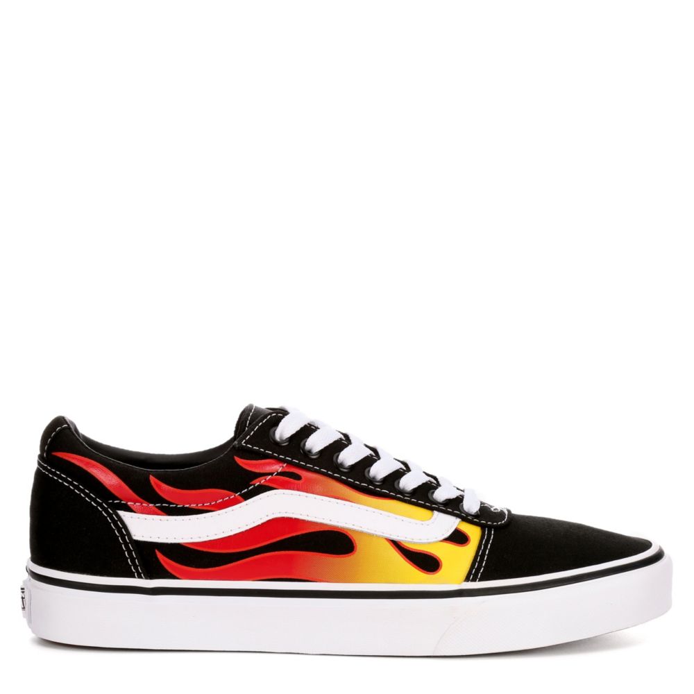 vans flame lace up