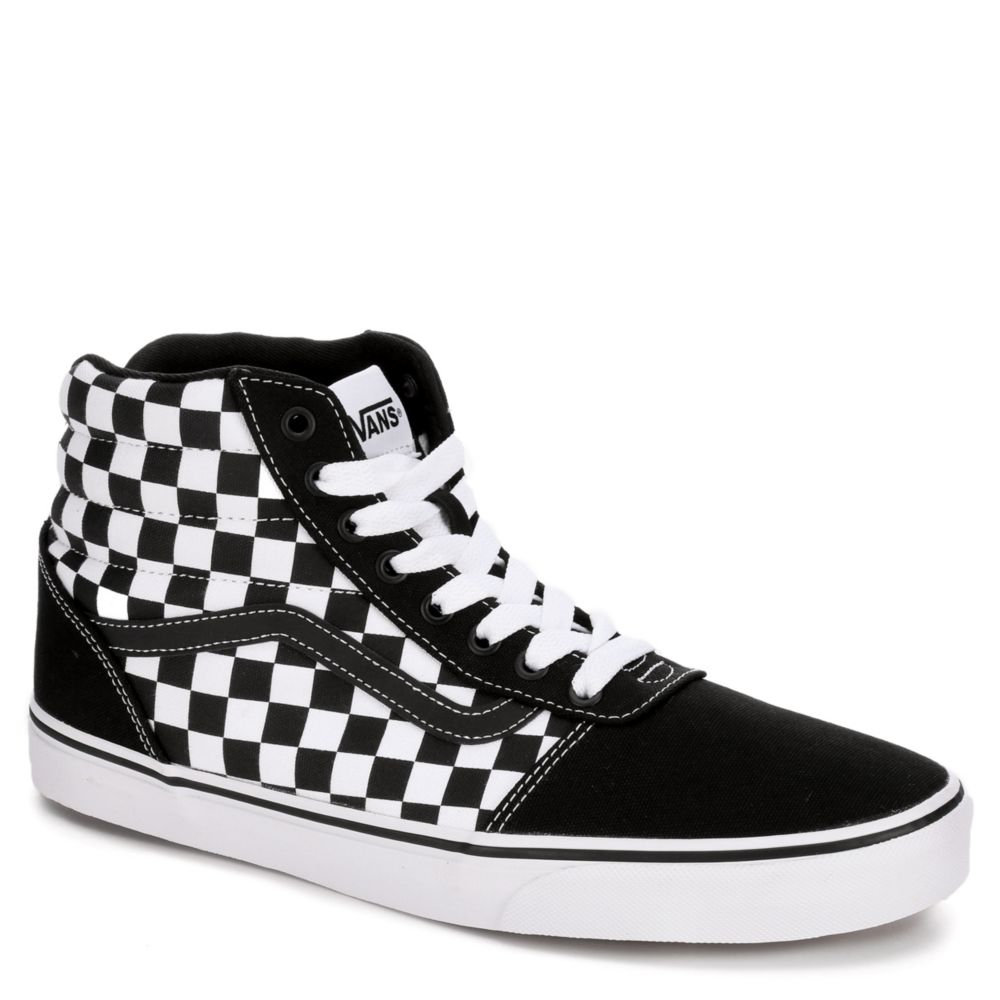 checkered vans slippers