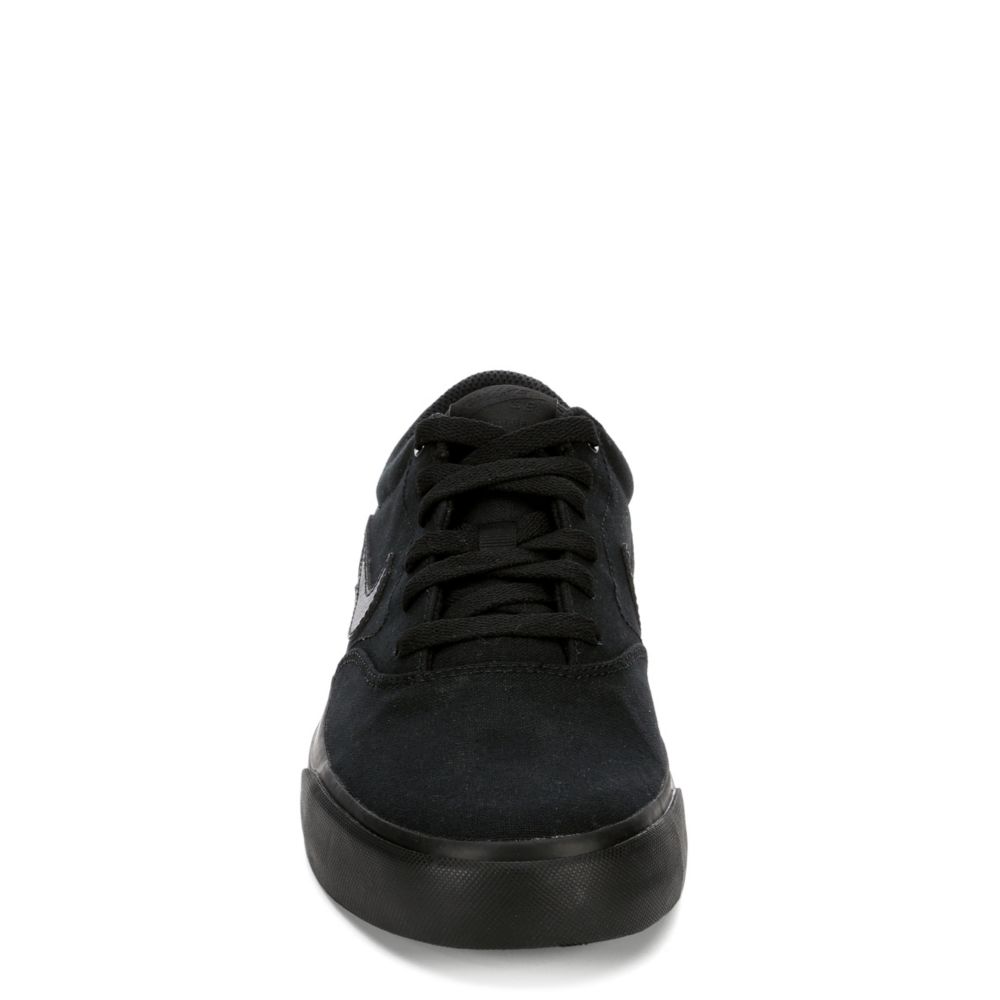 nike black leather shoes