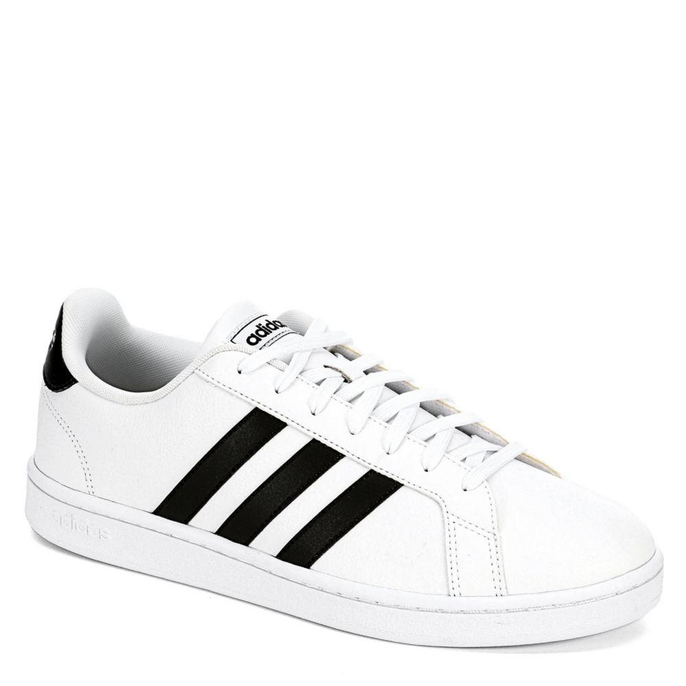 White Adidas Mens Grand Court | Athletic | Rack Room Shoes