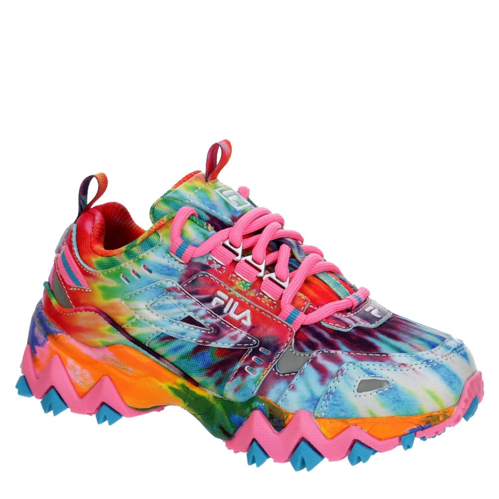 multicolor fila shoes