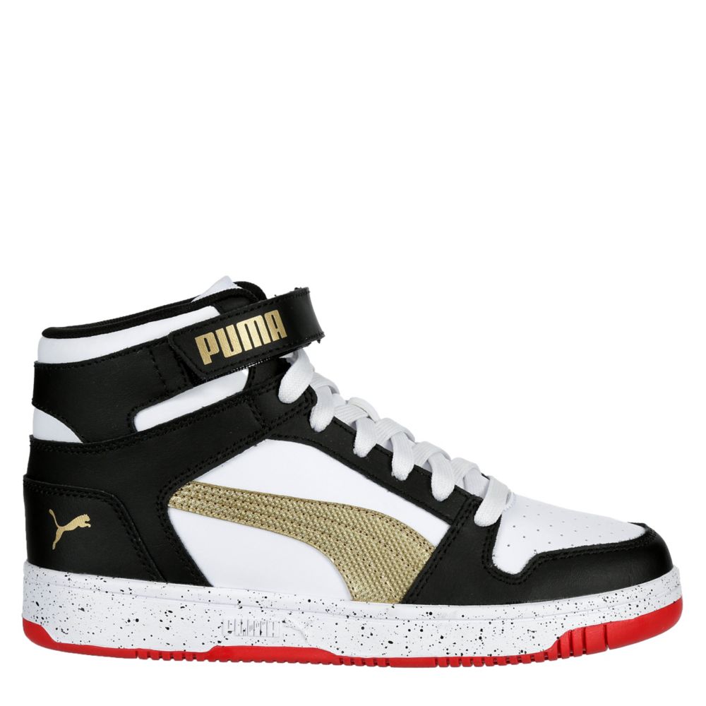 yellow puma high tops