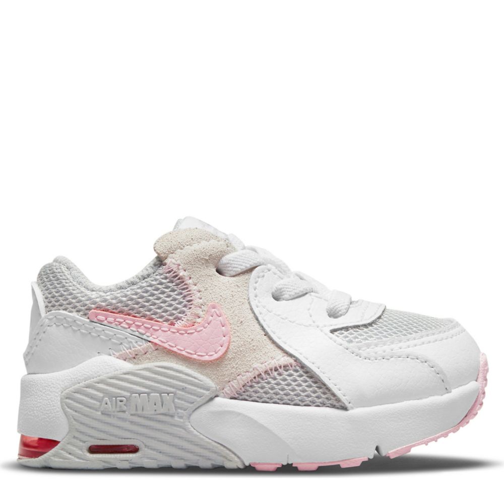 Nike Girls Infant Air Max Excee Sneaker Running Sneakers - White ... زيت الكانولا