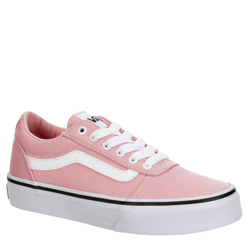 Pink Vans Girls Ward Sneaker | | Room Shoes
