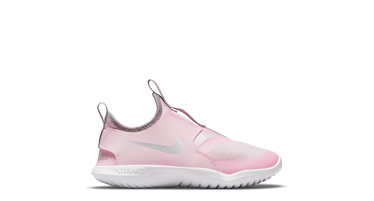 proteína Brote a pesar de Pink Nike Girls Flex Runner Slip On Sneaker | Kids | Rack Room Shoes