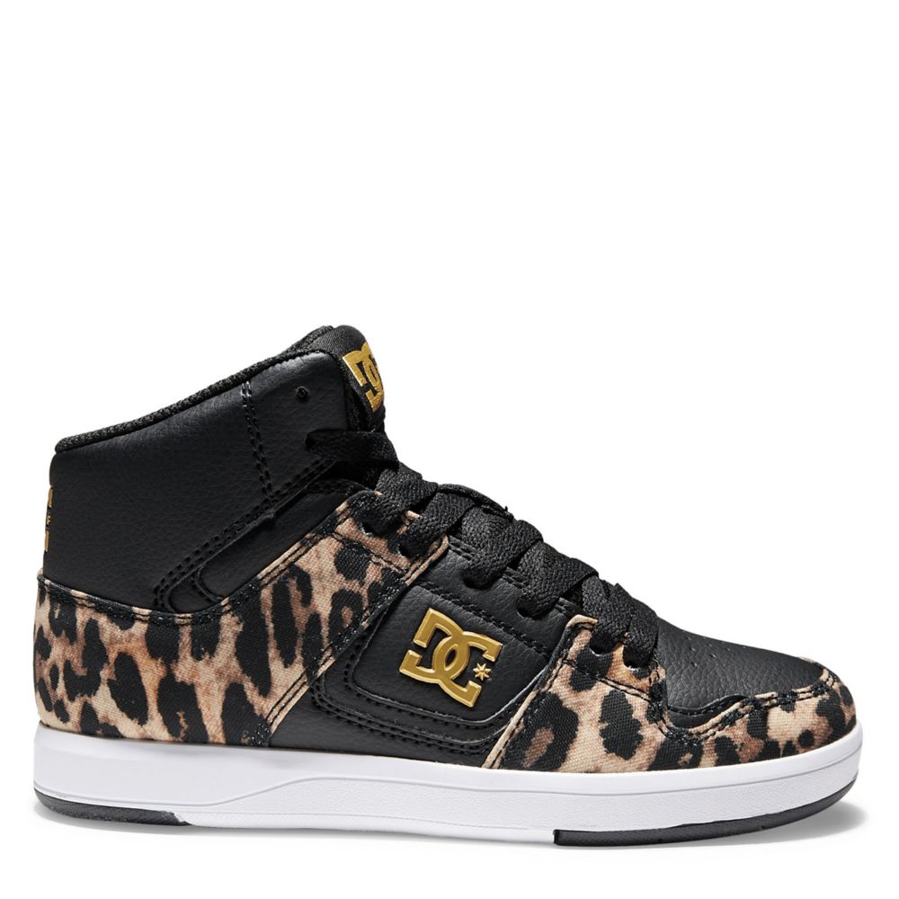 black and gold dc high tops