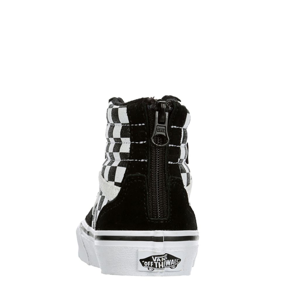 black high top vans for girls