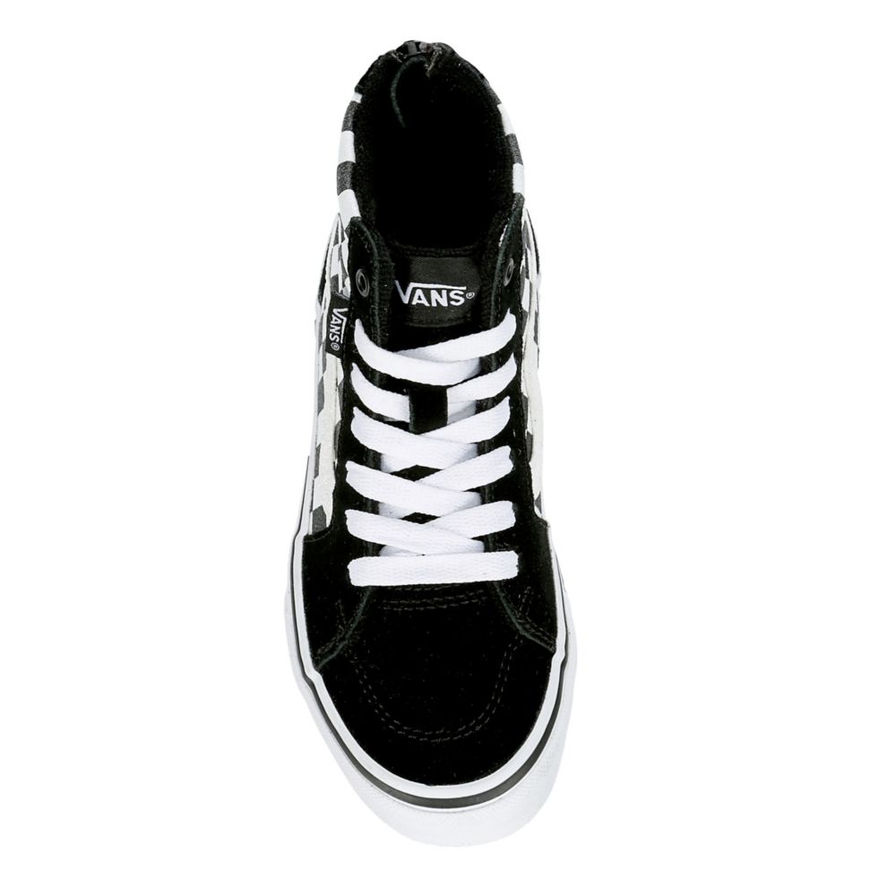 black high top vans for girls