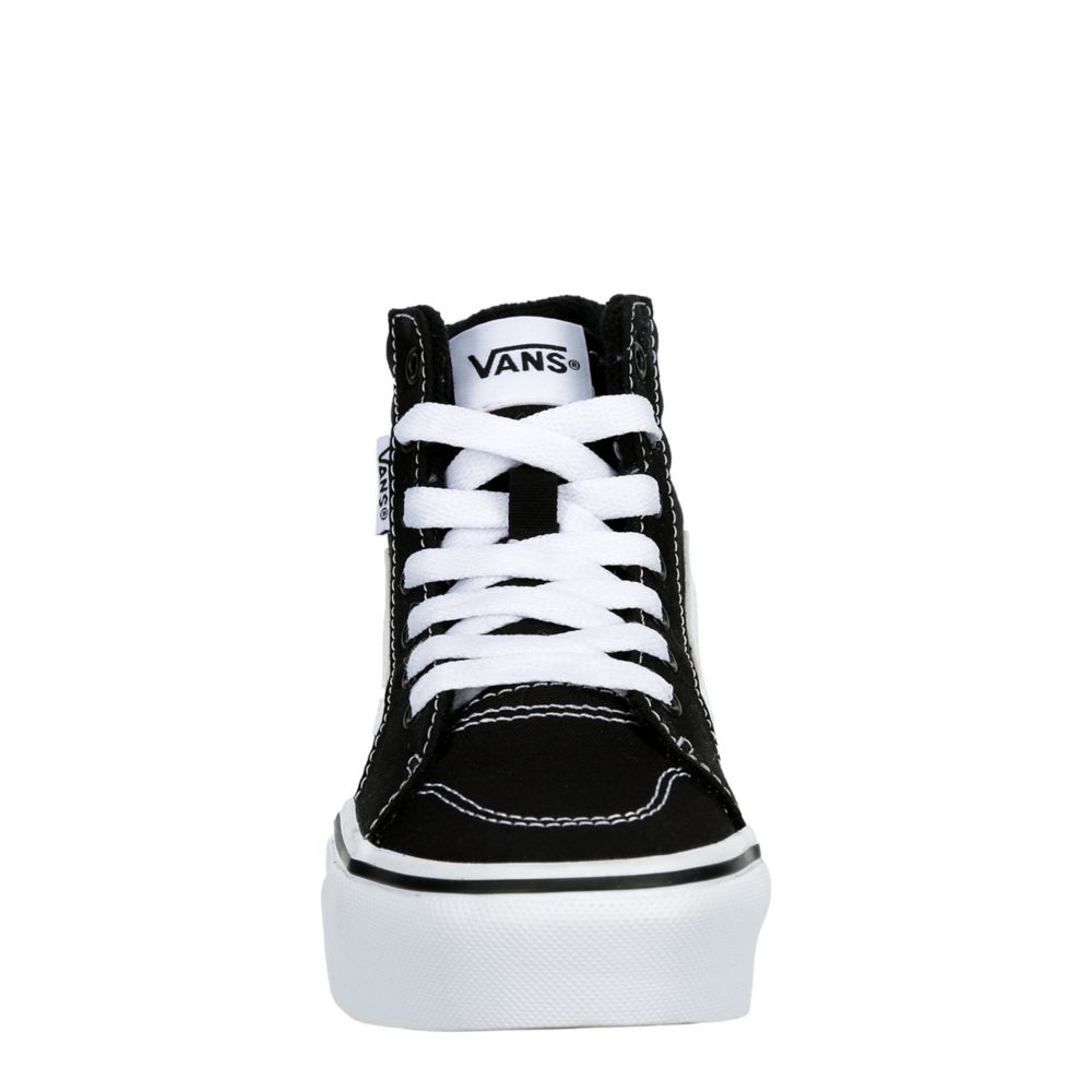 Black high top outlet vans girls