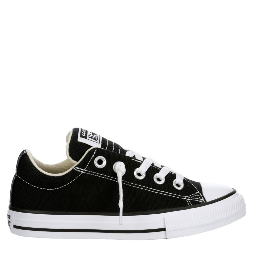 Black Converse Boys Big Kid Chuck Taylor Star Street Sneaker | Kids | Rack Room