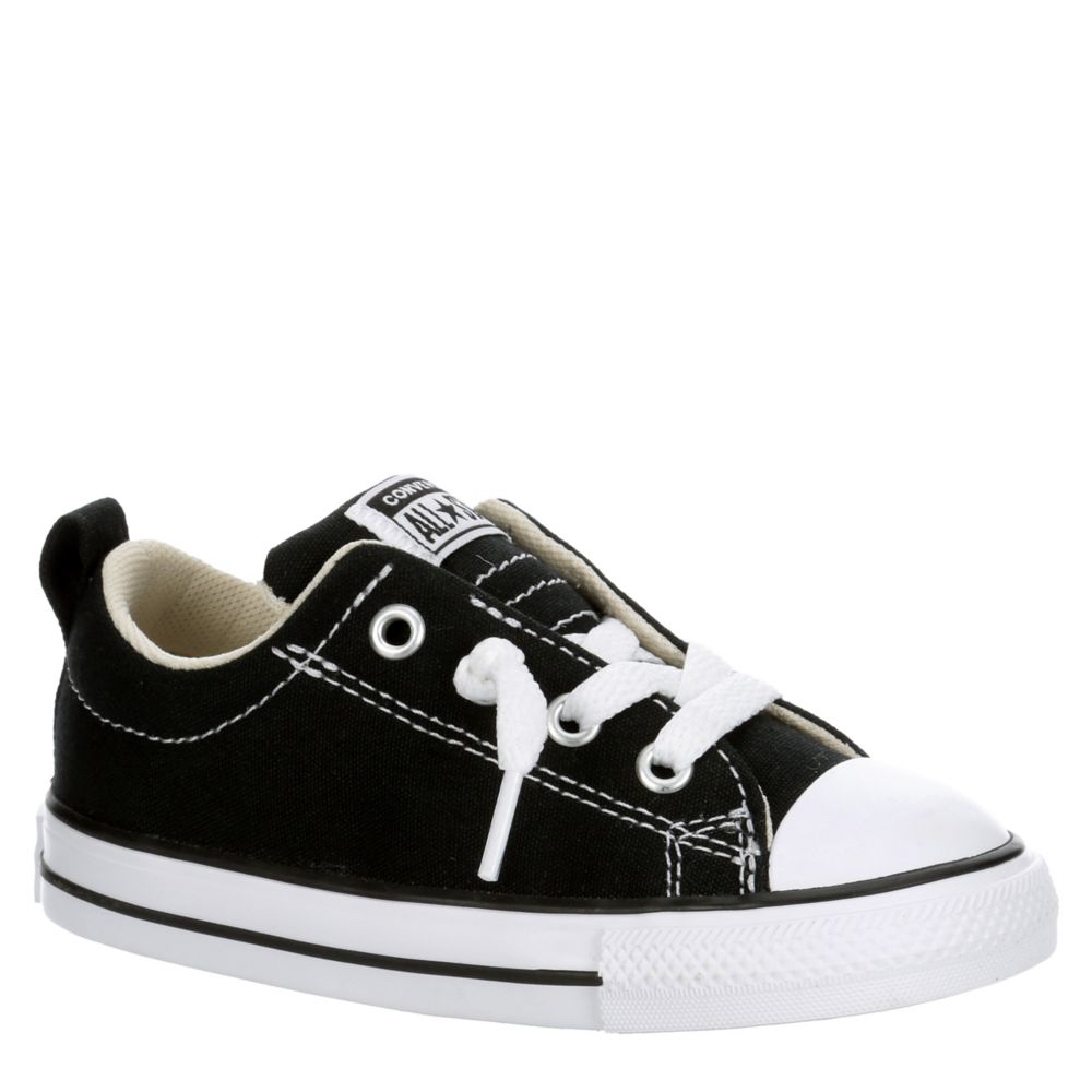 længst Tilskynde forfriskende Black Converse Boys Infant Chuck Taylor All Star Street Sneaker | Infant &  Toddler | Rack Room Shoes