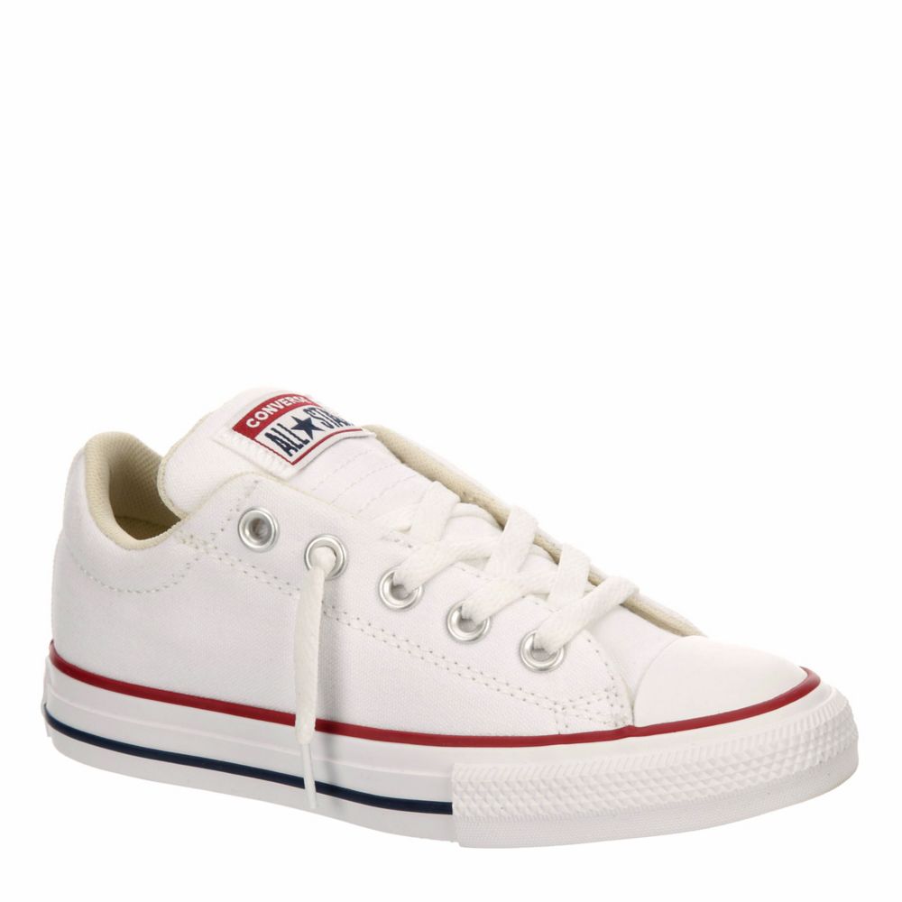 White Converse Boys Little Kid Chuck Taylor All Star Street | Kids | Rack Room Shoes