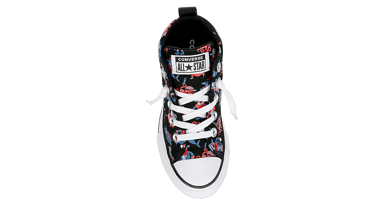 Black Converse Boys Chuck Taylor All Star Street Mid Sneaker | Kids | Rack  Room Shoes