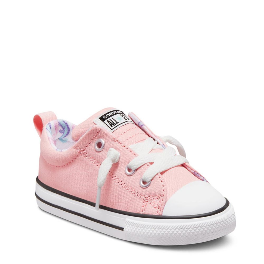 Pink Converse Girls Chuck Taylor All Star Sneaker | Infant & Toddler Room Shoes
