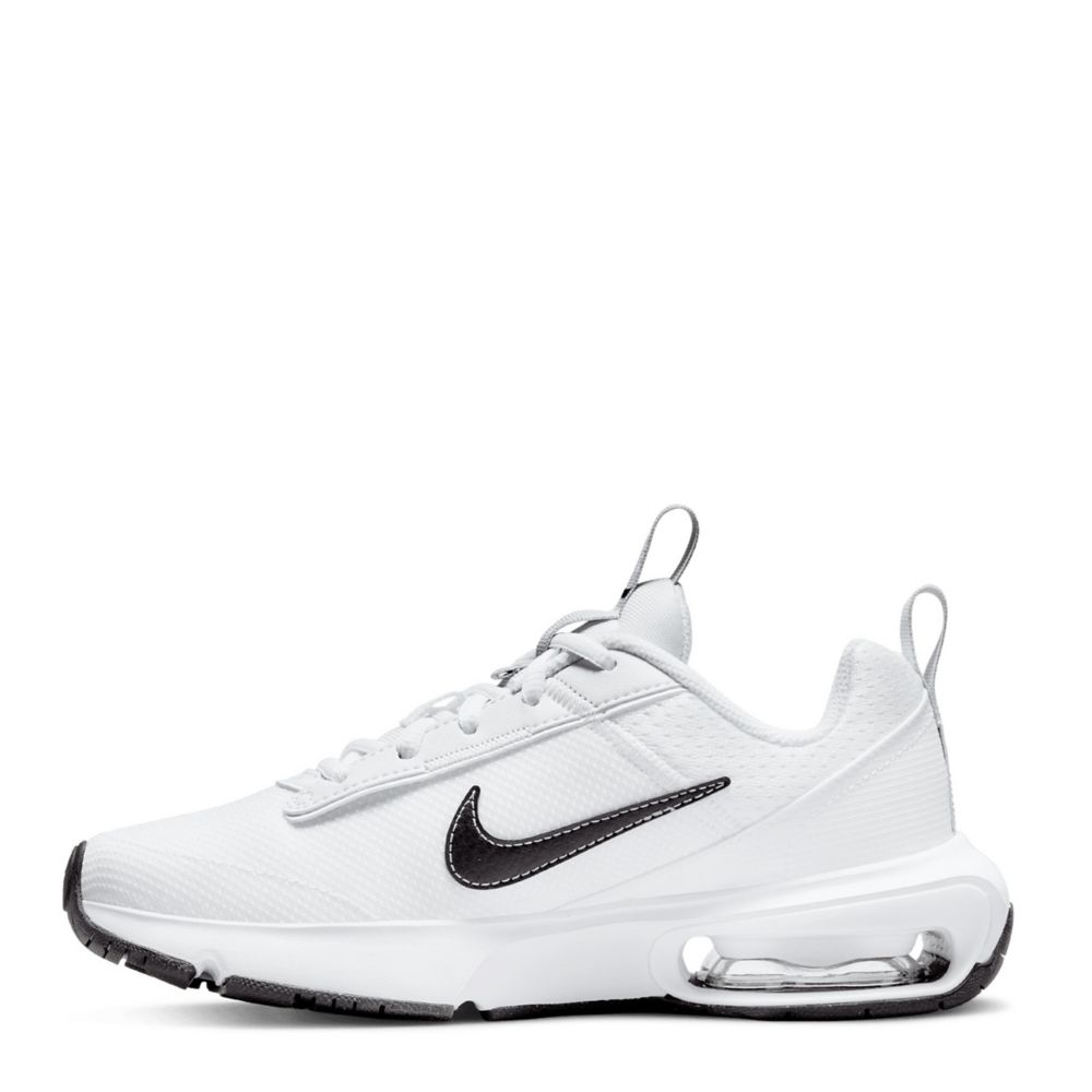 White Nike Boys Big Kid Air Max Intrlk Sneaker, Kids