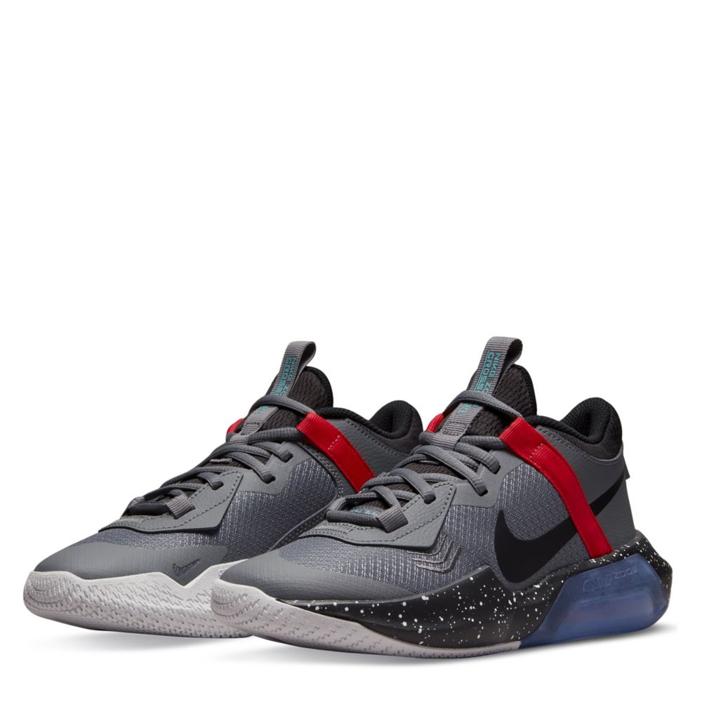 grey and white nike basketball shoes